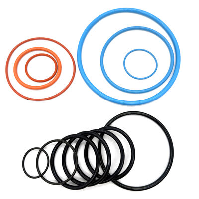 O-Ring Karet FKM 90 Shore A AS568-214 untuk Penyegelan Katup Ladang Minyak