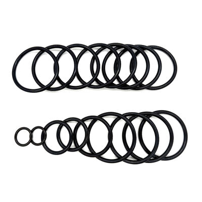 Oil Resistant Nitrile O-Rings dengan 70-90 Shore A Hardness dan Ukuran Khusus untuk Sealing Industri