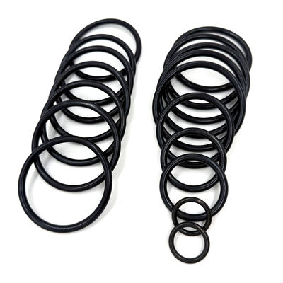 Oil Resistant Nitrile O-Rings dengan 70-90 Shore A Hardness dan Ukuran Khusus untuk Sealing Industri