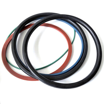 Bagian-bagian penyegelan elastomer khusus dengan kekerasan 50-90 Shore A dalam NBR EPDM FKM HNBR untuk aplikasi OEM / ODM