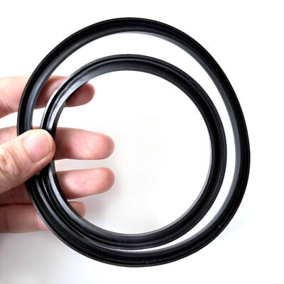 ISO 9001 Sertifikasi Segel Karet Khusus dalam NBR FKM EPDM Silikon untuk Komponen Segel Industri