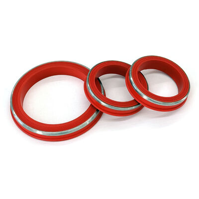 FKM tahan suhu Lip Style Hammer Union Seals dengan SS Ring Dirancang untuk Lingkungan H2S & CO2