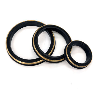 Premium NBR Hammer Union Seal dengan Kuningan Anti-Extrusion Ring. Fig 602, 1002, 1502 Tekanan Tinggi Lip Seals.