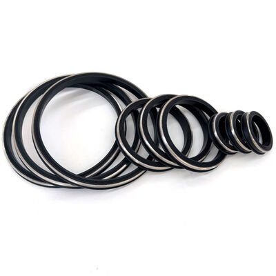 H2S Resistant Hammer Union Seals FKM dengan stainless steel backup ring 15,000 PSI CWP