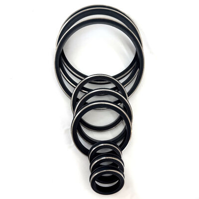 H2S Resistant Hammer Union Seals FKM dengan stainless steel backup ring 15,000 PSI CWP