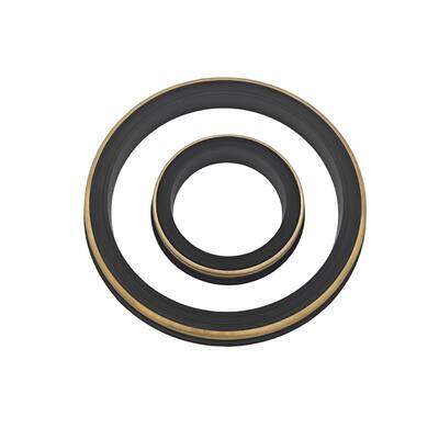 Premium NBR Hammer Union Seal dengan Kuningan Anti-Extrusion Ring. Fig 602, 1002, 1502 Tekanan Tinggi Lip Seals.