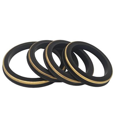 Premium NBR Hammer Union Seal dengan Kuningan Anti-Extrusion Ring. Fig 602, 1002, 1502 Tekanan Tinggi Lip Seals.