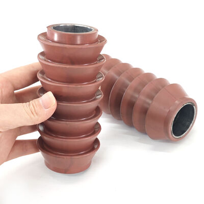 2 1/2 Inch H2S Resistant SV Style Swab Cup dengan Karet + Metal Core untuk sumur gas asam