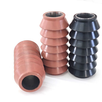 2 1/2 Inch SV Style Rubber Swab Cup dengan Desain Multi-Lip Fleksibel yang Tahan Abrasi untuk Aplikasi Lapangan Minyak