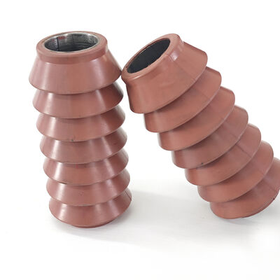 2 1/2 Inch SV Style Rubber Swab Cup dengan Desain Multi-Lip Fleksibel yang Tahan Abrasi untuk Aplikasi Lapangan Minyak