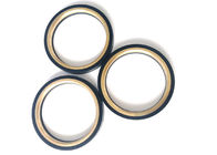 80 Duro Nitrile Hammer Union Seal Ring Dengan Cincin Kuningan / Stainless Steel
