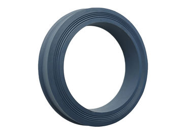 Nitrile 80 Shore A 4 Inch Hammer Union Lip Seal Rings Dengan Dukungan Baja Berastain