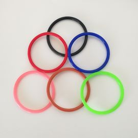 Tan Tekanan Tinggi Seal Gasket Karet Berwarna / Cincin Karet O Kecil