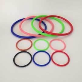 Karet Seal Gasket silikon kustom, cincin karet O berwarna-warni untuk penyegelan
