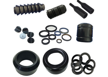 Bagian karet cetakan khusus tahan lama silikon dan EPDM segel gasket untuk otomotif