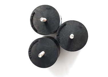 OEM Menyesuaikan Dibentuk Karet Bushing Shock Absorber Silinder Warna Hitam
