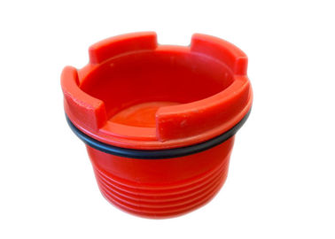 Tubing Minyak Casing Thread Caps 2 7/8 &quot; 3 1/2 &quot; Plastik Thread Protectors Dengan BTC STC LTC Thread