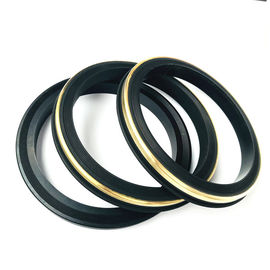 FIG 602/1002/1502 Hitam NBR HNBR FKM PTFE Hammer Union Seal Dengan Kuningan/Cincin Berkarat