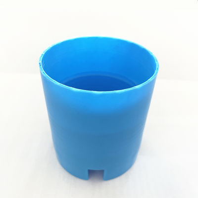 2 3/8 "EUE HDPE Bahan kimia tahan Thread Protectors API standar pipa tutup untuk ladang minyak dan industri pipa perlindungan permukaan