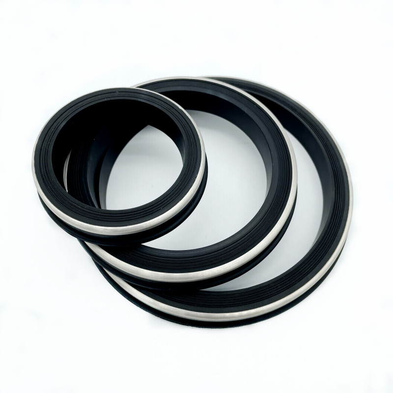 2 " 3 " 4 " Buna HNBR Fig1502 Colored Wing Union Seal Dengan SS 304 Back Up