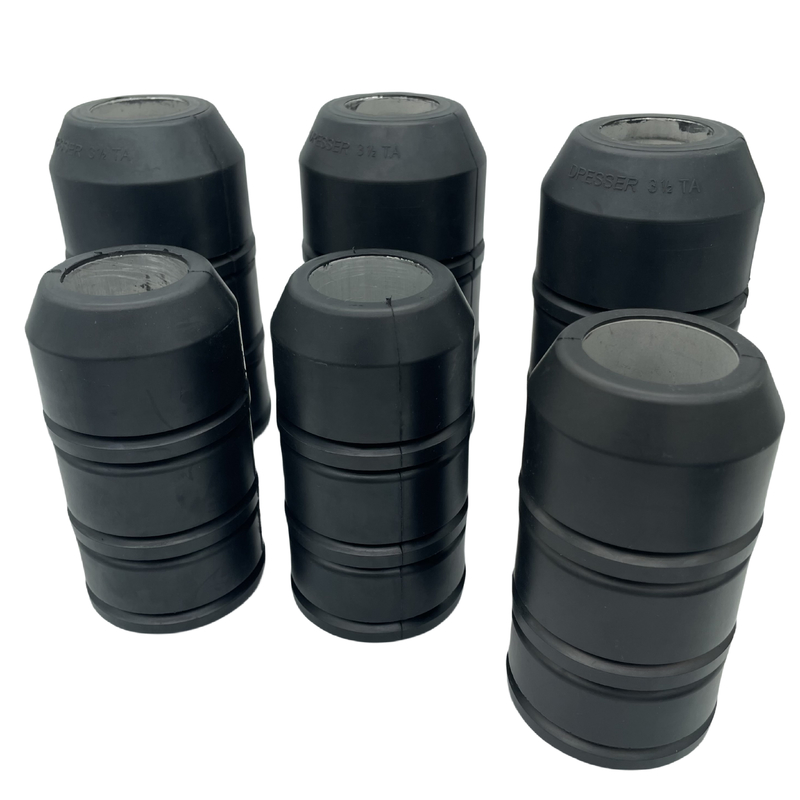 2-7/8' 3-1/2' TA Gaya Karet Tambang Minyak Swab Cups Steel Core Wire Tubing untuk Downhole Peralatan Tambang Minyak