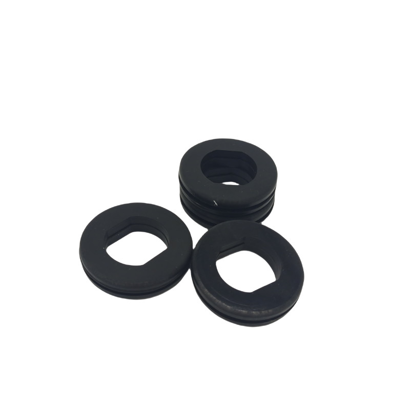 Pabrik kustom tahan panas tahan air EPDM silikon karet silikon grommet untuk kabel