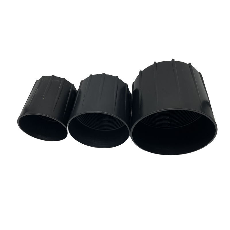 2-7/8" 3 1/8" HDPE PP Plastic Pipe Thread Protectors Untuk Industri Pengeboran Minyak