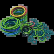 Kekuatan tarik 500 Psi Eco Friendly Karet O Rings Dukungan OEM ODM Layanan khusus