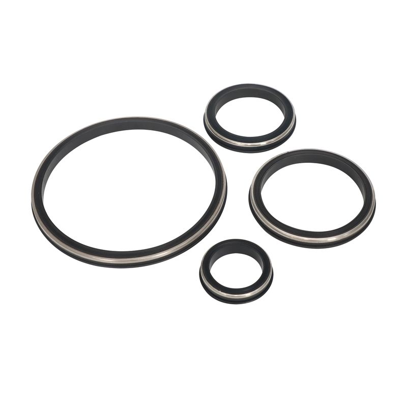 Segel Hammer Union Kinerja Tinggi dengan Angka 1502 602 206, Rentang Suhu -200°C hingga 250°C, dan Ketahanan Tekanan 15000PSI