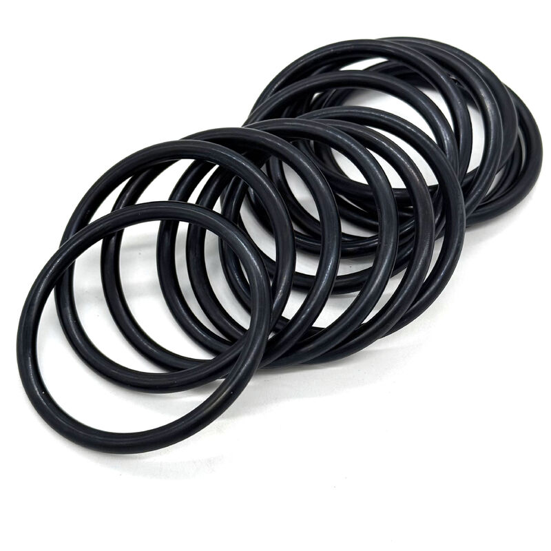 AS568-222 NBR 70 Shore A O-Ring Rubber O Ring untuk katup ladang minyak Pompa dan layanan hidrolik