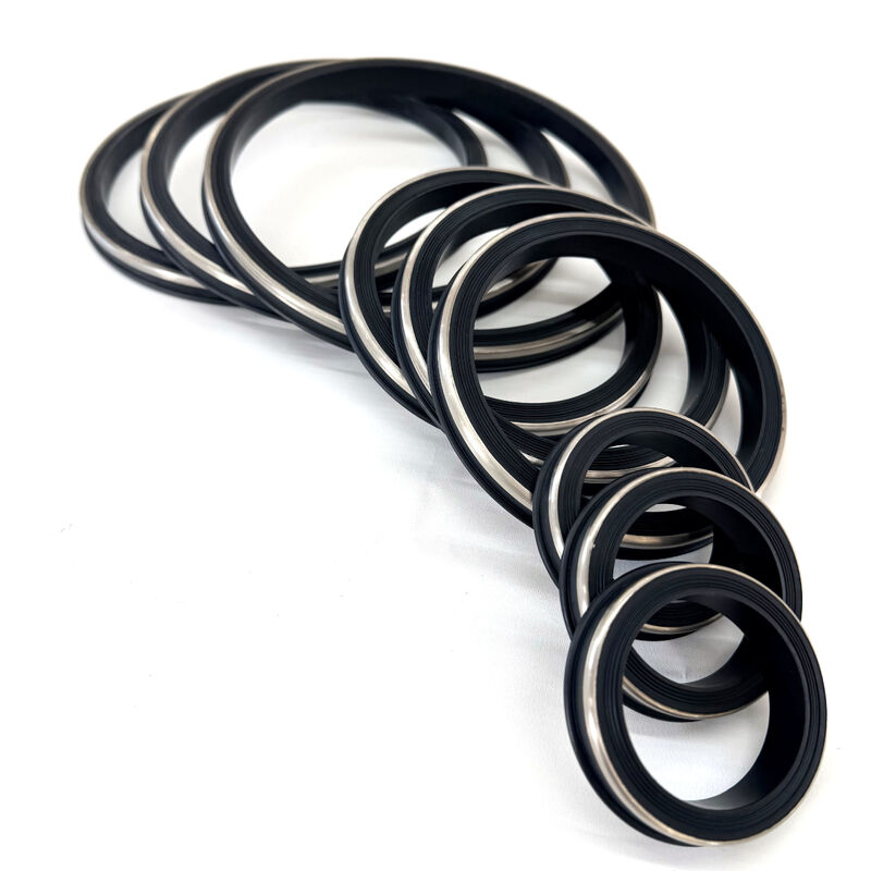H2S Resistant Hammer Union Seals FKM dengan stainless steel backup ring 15,000 PSI CWP
