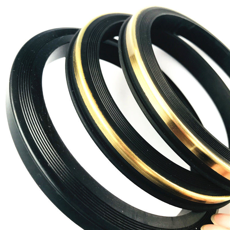 FIG 602/1002/1502 Hitam NBR HNBR FKM PTFE Hammer Union Seal Dengan Kuningan/Cincin Berkarat