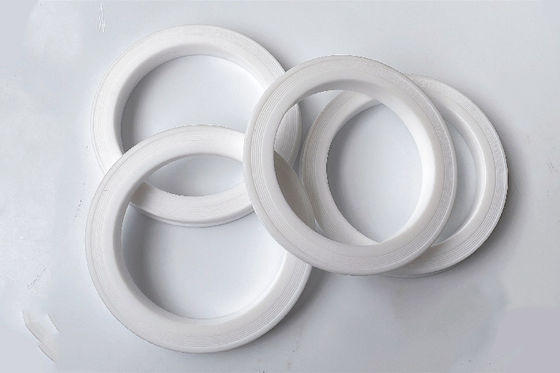 3 Inch Resistensi Kimia Putih PTFE Karet Palu Union Seal Terima Custom