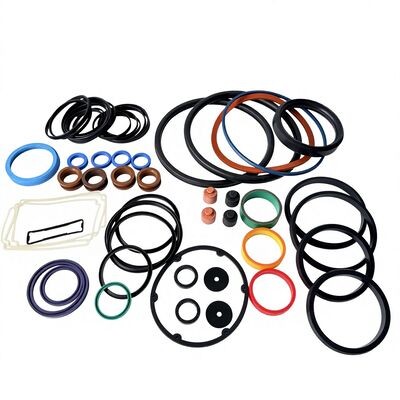 Precision Custom Rubber Parts dengan Kekerasan yang Disesuaikan, Pantone Color Matching, dan OEM Logo Branding