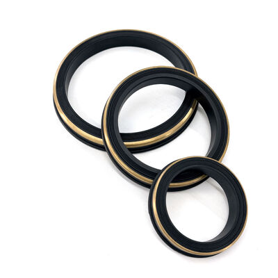 Premium NBR Hammer Union Seal dengan Kuningan Anti-Extrusion Ring. Fig 602, 1002, 1502 Tekanan Tinggi Lip Seals.