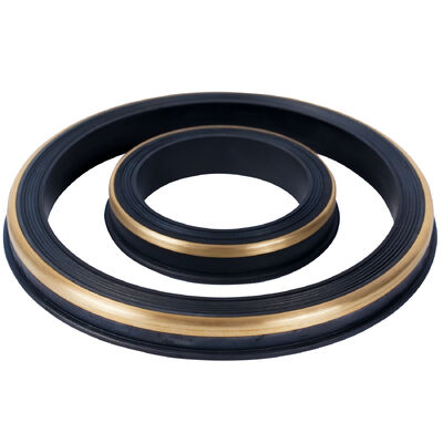 NBR 80 Shore A Hammer Union Seal with Brass Support Ring 2