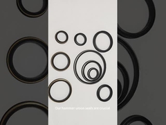 Hammer Union Seals / Rubber Union Seal Rings dengan Resistensi Tekanan 6000-15000 PSI