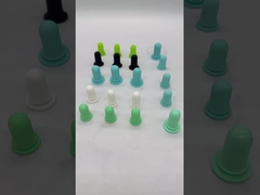 Hitam Putih Atau Warna yang Ditugaskan Karet Bung Stopper Dalam Ukuran Khusus Waterproof 40-80 Shore A Kekerasan